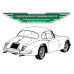 6849. XK150 FHC. Fixed Head Coupe  Superior Extruded Body Weather Seal Kit 