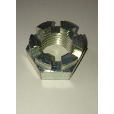 C3010/1 Small Castellated Nut for Hubs onto Front Halfshaft / Suspension 