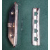 2031.  XK120 Chrome Plated  Ashtray. Fixed & Drop Head Coupe for Dashboard Top Rail . BD553