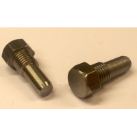 3265. 2 x  Superior XK150 Straight Securing Pin / Bolt for Clutch Actuating Shaft  C13055