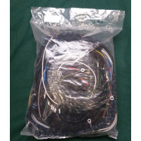 5321. XK150 LATE spec. Plastic Braided LEFT OR RIGHT HAND DRIVE Wiring Harness - Loom. PB. C14409. C14152