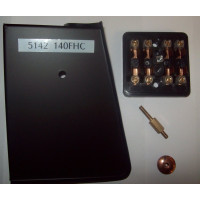 5142K. Complete Correct Fuse Box Kit for XK140 FHC . C2531/C2829, C9601, C5550, C5549.
