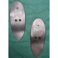 6030 x 2 . Jaguar XK140 XK150 EARLY Design Stop & Tail Rear Plinth Seal. 574890 -