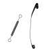 8410 . 8411. XK120 & XK140 Early Timing Chain Tensioner Guide Blade & Spring Set.  C4100. C4101 (C2156 supercession)