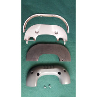 2476.  Jaguar XK150 Later Arm Rest Asembly. Un-trimmed pair.  BD14958