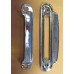 2270. XK140 & XK150 Chrome Plated Interior  Door Lock Slide Escutcheon Cover.  BD9263. BD9264
