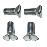 2339.  XK150 / XK140 FHC Large UNF Screws For Door Striker On Body . BD11289