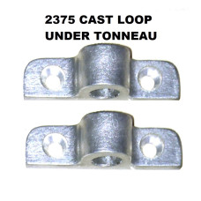 2375 x 2. Pair of XK120 Boot Lid Lock Receiver .Keeper. Striker Plate Cast Loop on Rear Body Tonneau. BD82