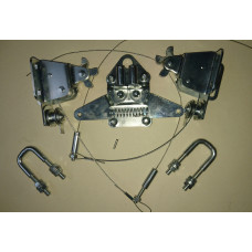 2376.  XK140 Internal Boot Lock Mechanism Kit with Wires, Spur Wheels  & Catches . BD9387. BD9388. BD9389. BD9390