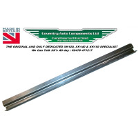 2382. XK120. XK140 & XK150 Door Window  LIFT CHANNEL 16" Long. 2/11559, BD9125. BD9126. BD10094. BD10095