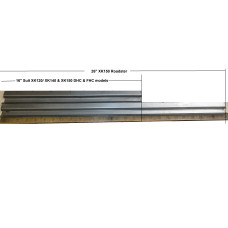 2382A.  XK150 Roadster Longer Section Door Window Lift Channel. BD9125. BD10562 . BD15063. 2/11559