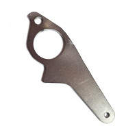 2453A.  XK120, XK140 & XK150 Rear Quarterlight Catch Swing Arm REPAIR  In Steel.  BD2394. BD2393