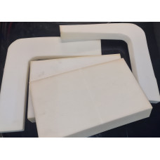 2472 x 1 pr . XK ALL Models Front Seat Back . 1 x Pair of Molded Foams. BD4792 & 3. BD9222 &3