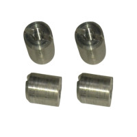 2480 x 4. Jaguar XK150 Door Armrest Tube Nut Set - Later spec. door. BD14900
