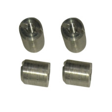2480 x 4. Jaguar XK150 Door Armrest Tube Nut Set - Later spec. door. BD14900
