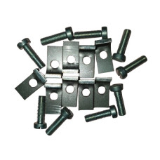2488. XK120 & XK140 Instrument Mounting Lug Set For Large Gauges. 8 per car & Screws. C8822. C9122