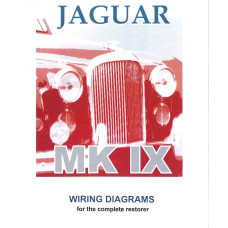 9175. Wiring Diagram  Jaguar MK IX (9) Exploded Wiring Diagrams Book 9175)