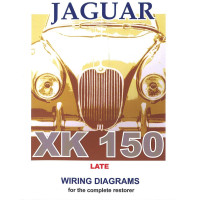9189. Wiring Diagram Jaguar Late XK150 Model Exploded Wiring Diagrams Book