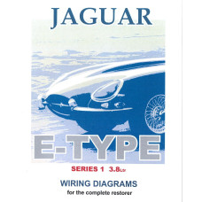 9190. Wiring Diagram Series 1 E-type 3.8 Jaguar Exploded Wiring Diagrams Book (9190)
