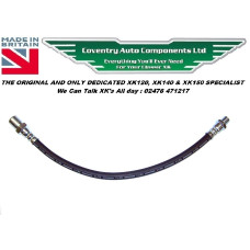 3020. Quality Rubber Brake Hose  For Front and Rear Axle Brake Fittings on  Jaguar XK120 & XK140. C3909