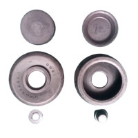 3070K. XK120 & XK140 Front Wheel Cylinder SEAL REPAIR KITS Kit for Drum Brake. 1 pair. 2762 & 4176 3070K. XK120 & XK140 Front Wheel Cylinder SEAL REPAIR KITS Kit for Drum Brake. 1 pair. 2762 & 4176