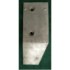 3124. XK120 Left Hand Drive Heatshield for Single Brake Master Cylinder. C3960