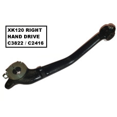 3279.  Right Hand Drive XK120 Clutch Pedal In Heavy Duty  SG Iron. RHD.  C3822 . C2416