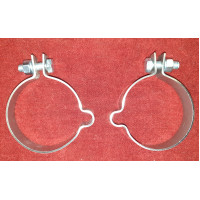 3516. XK120. XK140. XK150.MK9. MK2 Brake Pipe Securing Clip or Strap to Rear Axle Casing . C7860