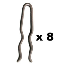 3519 x 8.  XK150 Brake Line Pipe Clip Fitting to Chassis. C5023