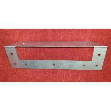 3589. XK120 Handbrake Gaiter Retainer Plate to Floor in Stainless Steel. BD4876 3589. XK120 Handbrake Gaiter Retainer Plate to Floor in Stainless Steel. BD4876