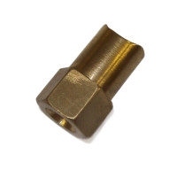 3595. Brass Adjuster Barrel Lock Nut For Handbrake Compensator & Clutch Trunnion. C3266