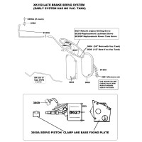 3602. XK150 Brake Servo Vacuum Tank. C14681