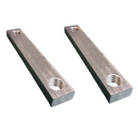 1012. Tapped Plate for XK120 & XK140 OTS Windscreen Pillar. Pair of UNF Retainer Plates. BD4672 1012. Tapped Plate for XK120 & XK140 OTS Windscreen Pillar. Pair of UNF Retainer Plates. BD4672