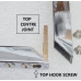 1017.  XK120 & XK140 OTS O.T.S Windscreen Channel Frame Tapped Joint Kit with screws. BD3012-J. BD3013-J