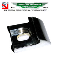 1101. DHC Heavy Duty, Brass Based Chrome Front Hood Hook for Catch / Clamps on XK120, XK140 & XK150 Drop Head Coupe. BD6799. BD13403