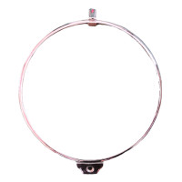 1220C. Original  XK120 . PF770. Outer Headlight Chrome Rim with Motifs . 553620. Jag 3453