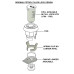 1326. Original XK Petrol Fuel Filler Lock Cast Escutcheon For Original Lock barrel only. To Order. BD16256