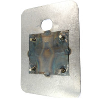 1322. XK120. XK140 & XK150 Early Models Petrol Fuel Filler Lid Cover Panel . BD4357