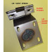 1323H.  XK120. XK140. EARLY XK150 Petrol Fuel Filler Flap Hinge with Improved Cup Seal Mount Pin BD4358