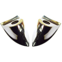 1350. Pair of New  XK120 Rear Tail Light Plinths. BD4529. BD4530