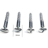 1512. Small Head  XK120 FHC & DHC Door, XK140 DHC Door , XK120 Boot  Handle Wood Securing Screws. BD1595/1