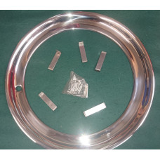 1540. XK120. XK140. XK150. MK7 & MK8 & MK9 16" ACE STYLE Rimbellisher Wheel Trim Disc with Clips .8385. C14602