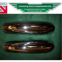1668. 1669. Pair XK140 Rear Chrome Over Rider Overriders * Offer Price *. C9689. C8346