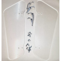 1765. XK120 & XK140 OTS Wind Wings or Wind Deflector Kit 1765. XK120 & XK140 OTS Wind Wings or Wind Deflector Kit