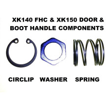 1772. 1771. 1777. XK150 & XK140 DOOR / BOOT HANDLE PUSHBUTTON SPRING, WASHER & CIRCLIP. BD10614BFK