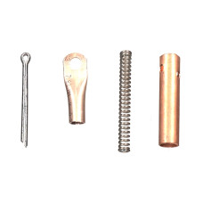 1783   XK120, XK140, XK150 Early Wing Vent Spring Plunger Assy. Sleeve, spring, pin 