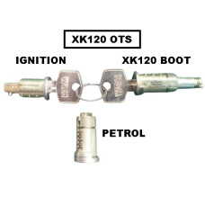 1792. Lock Barrel Set. XK120 OTS Roadster. Matching Boot, Petrol & Ignition Set. BD16256. BD7798. BD10610
