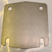 1814.  XK150 Steel Door Hinge Arm Shim (0.36" thick ). BD16155