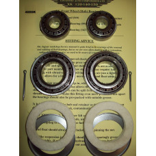 4000K. Complete Front Bearings, Seal, Retainer & Split pins KIT. C615. C614. C3011.C3012.C3400.L104/10U