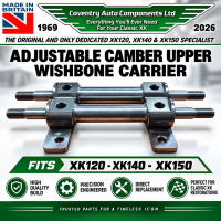 4078. DO YOU NEED A CARRIER FOR THAT? Pair of New Stainless Steel Suspension Upper Wishbone Carriers. Racing Adjustable Camber. C8123